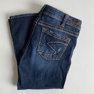 Silver Jeans Aiko Capri